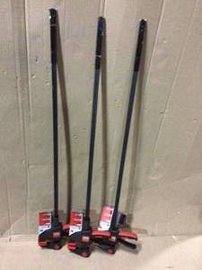 Large 36 in. Capacity 3-18 in. Throat 300 lbs. Clamping Force Trigger Clamp by BESSEY Customer Returns See Pictures&nbsp