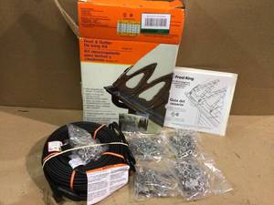 200 ft. Roof Cable Kit by Frost King Customer Returns See Pictures&nbsp