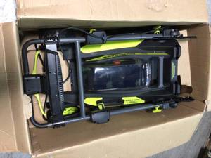 Ryobi 20 in. 40-Volt 6.0 Ah Lithium-Ion Battery Brushless Cordless Walk Behind Self-Propelled Lawn Mower with Charger Included see pictures
