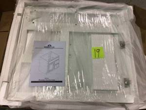 lot 19 image: Concord RTA 30 in. W x 21 in. D Bath Vanity Cabinet Only in White Gloss Customer Returns See Pictures 
