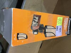 lot 43 image: Snow Thrower Cab Customer Returns See Pictures 