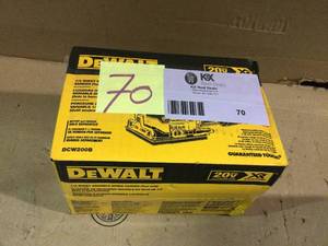 lot 70 image: 20-Volt MAX XR Cordless Brushless 14 Sheet Variable Speed Sander (Tool-Only) by DEWALT Customer Returns See Pictures 