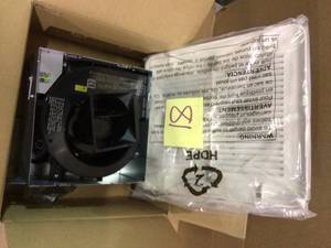lot 81 image: 50 CFM WallCeiling Mount Roomside Installation Bathroom Exhaust Fan, ENERGY STAR Customer Returns See Pictures 