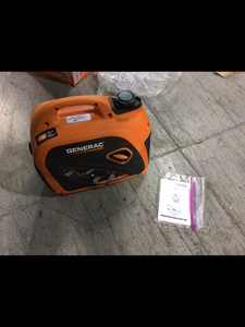 lot 113 image: GP2500i 2,500-Watt Manual-Start Gasoline Powered Inverter Generator 50-STCSA by Generac Customer Returns See Pictures