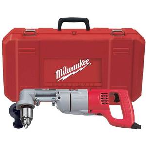 Milwaukee 7 Amp 12 in. Corded Heavy Right-Angle Drill Kit, 3107-6.