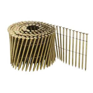 DEWALT 1-34 in. x 0.080 in. Galvanized Metal Ring Shank Coil Nails (4200-Pieces), DWC5R80BDG.