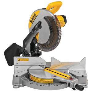 Dewalt 15 Amp Corded 12 in. Compound Single Bevel Miter Saw, DWS715.