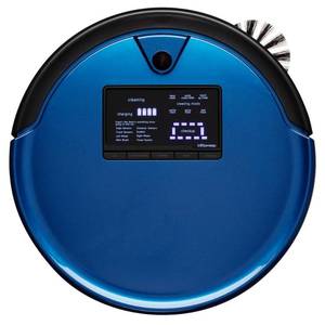 Bobsweep PetHair Plus Robotic Vacuum Cleaner and Mop, Cobalt, WPP56002.