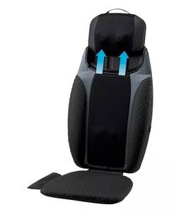 HoMedics 2-in-1 Shiatsu Massaging Seat Topper with Removable Massage Pillow.