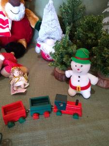 lot 56 image: Christmas Gnomes, Trees and Decor