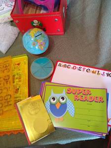 lot 62 image: Box of Learning Games and Toys