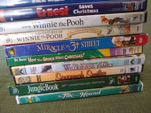 lot 72 image: Family Animated and Live Action DVDS - Several Disney
