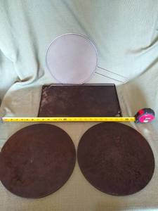lot 81 image: Cast Iron Griddles