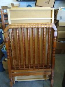 lot 51 image: Vintage Crib