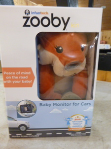 lot 45 image: NEW Infantech Zooby Kin Baby Monitor for Cars