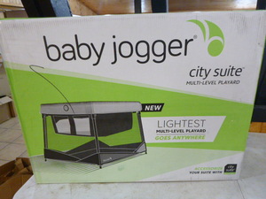 lot 50 image: NEW Baby Jogger City Suite Multi-Level Playard