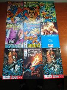 lot 72 image: 9 Fantastic Four Comics - Some Civil War