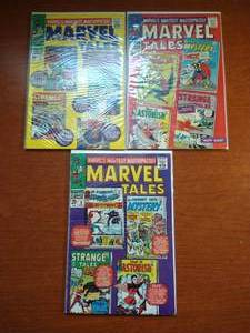 lot 81 image: Marvel Tales #6, 7, 8 - Silver Age