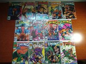 lot 87 image: 13 The Thing Comics - #2-14
