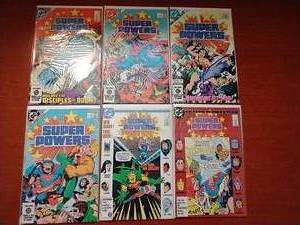 lot 105 image: 6 Super Powers Comics