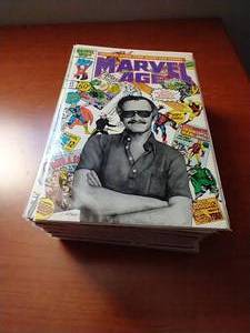 lot 108 image: 39 Marvel Age Comics - Between #41 & 81
