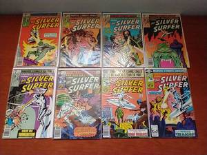 lot 120 image: 8 Fantasy Masterpieces (Silver Surfer) Comics - Between #2 & 12