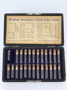 Vintage - Waltham Horological School Special Roller Jewels