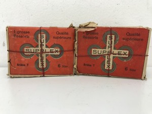 Vintage -&nbsp2-Packs of Suplex Size 6 Mainsprings