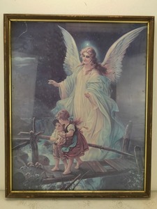 Vintage - Framed -Angel Art Print