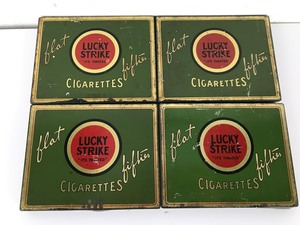 Vintage - Lucky Strike Flat Fifties Cigarette Cases #3