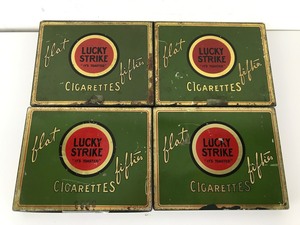 Vintage - Lucky Strike Flat Fifties Cigarette Cases #4