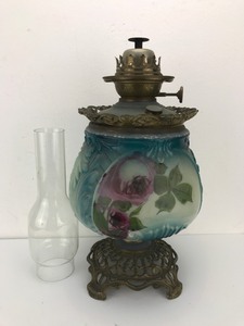 Beautiful Antique - Success Oil Lamp