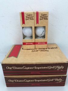 Vintage - Spalding Golf Balls