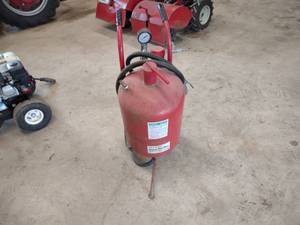 lot 7 image: Portable Sandblaster with Hood (Not...