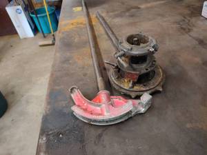 lot 50 image: Ridgid Tap Head & Conduit Bender...