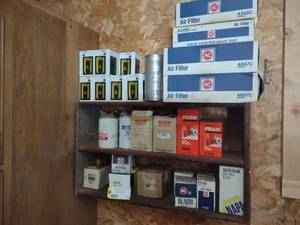 lot 55 image: Assorted Air & Oil Filters...