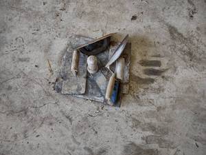 lot 87 image: Cement Tools...