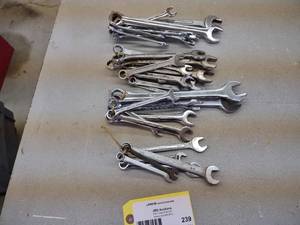 lot 239 image: (3) Standard Wrench Sets...