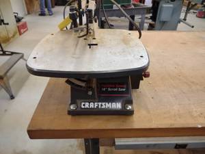 lot 116 image: Craftsman 16 Scroll Saw...