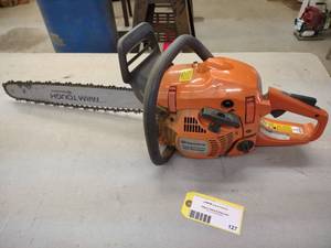 lot 127 image: Husqvarna450 Rancher 20 Chainsaw...