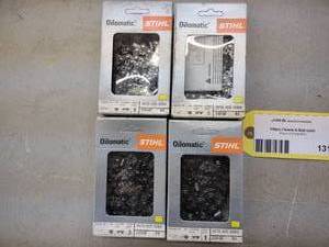 lot 131 image: (4) Stihl Oilomatic 36760050084 Saw...