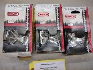 lot 132 image: (3) Oregon 72LGX072G Saw Chains...