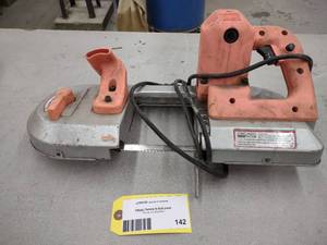 lot 142 image: Chicago Portable Bandsaw...