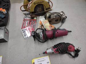 lot 163 image: (3) Saws & Rotary Tool...