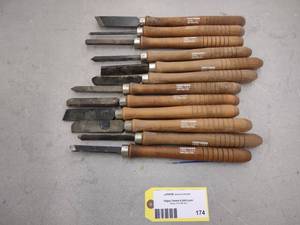lot 174 image: Lathe Tools...