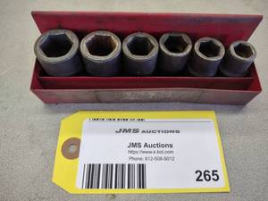 lot 265 image: 12 Impact Sockets, 12-1316...