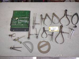lot 321 image: Assorted Compasses & Scribes...