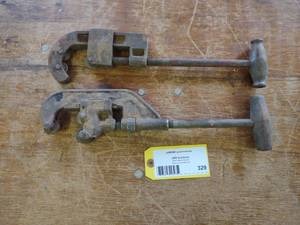 lot 329 image: (2) Pipe Cutters...