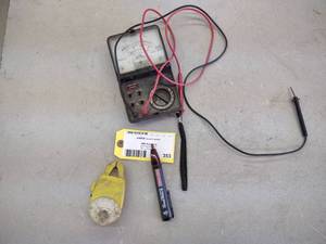 lot 353 image: Multimeter, Amprobe Volt-Ammeter, &...
