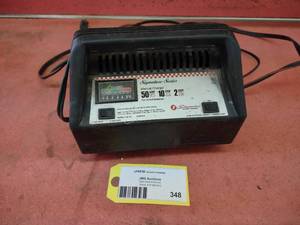 lot 348 image: Schumacher 50 Amp Battery Charger...